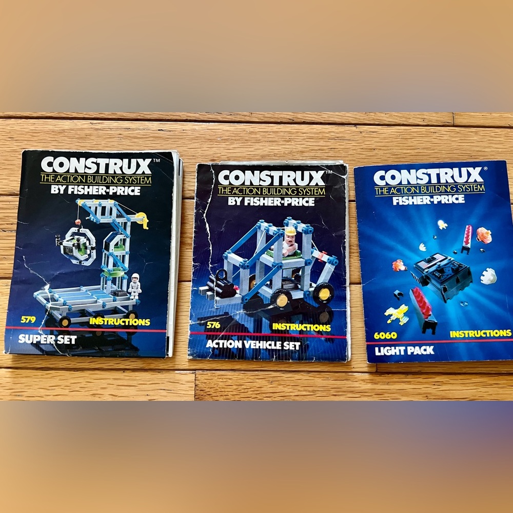 Vintage Fisher-Price Construx Sets